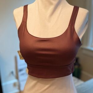Mauve Cropped Tank Top